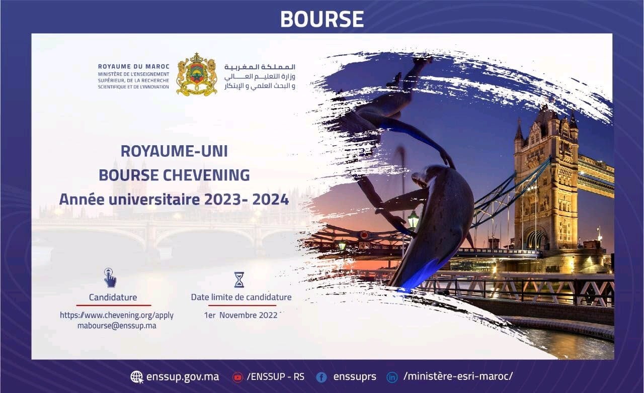 BOURSE CHEVENING ROYAUME-UNI | Faculté Des Sciences Juridiques ...